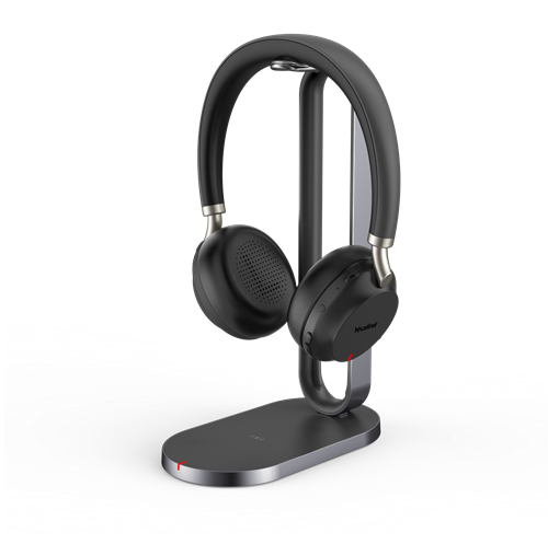 Yealink Bluetooth Headset - BH72 with Charging Stand UC Black USB-C